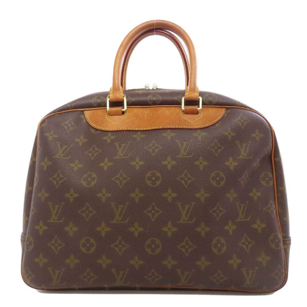 Louis Vuitton Monogram Handbag Deauville Canvas